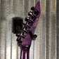 ESP LTD KH-602 Kirk Hammett Purple Sparkle EMG Guitar & Case KH602PSP #0826 Used