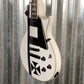 ESP LTD Iron Cross James Hetfield Snow White Guitar & Case LIRONCROSSSW # 0130 Used