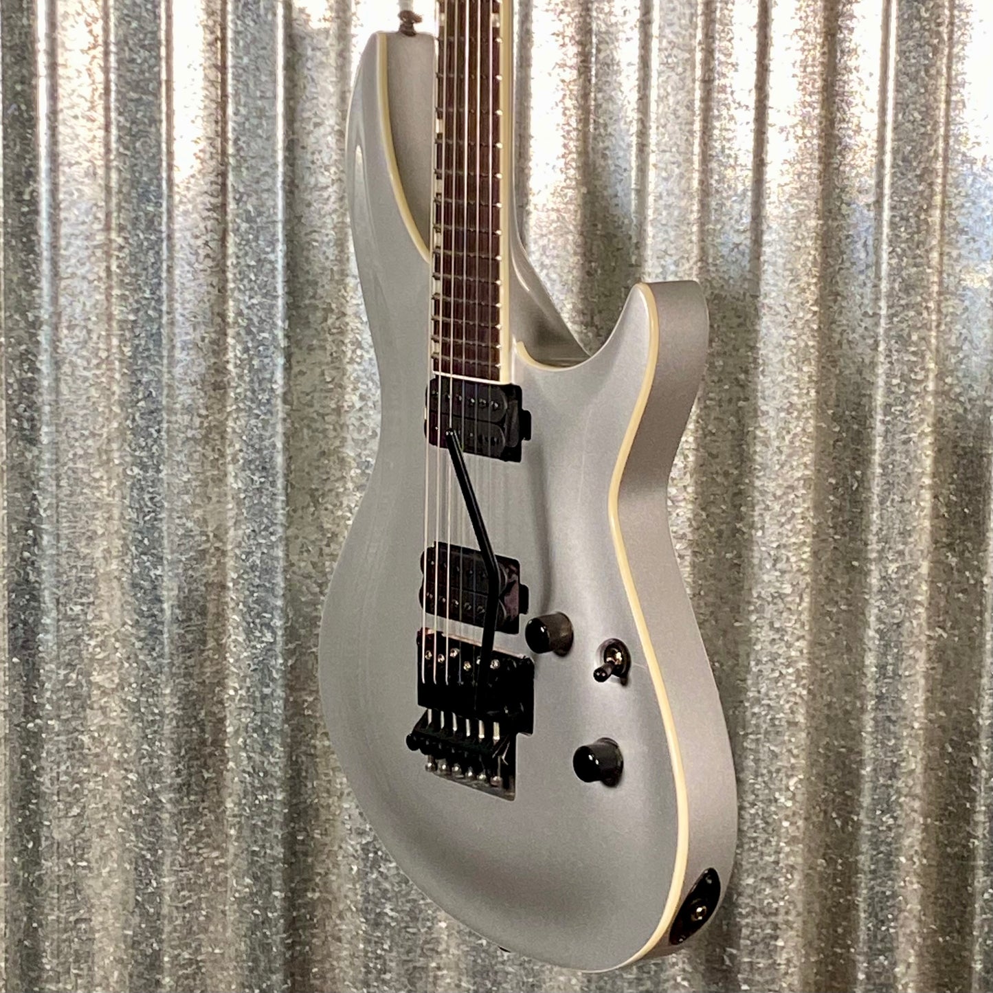 ESP LTD H3-1000 Floyd Rose Metallic Silver Guitar LH31000FRMS #1153 Used