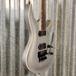ESP LTD H3-1000 Floyd Rose Metallic Silver Guitar LH31000FRMS #1153 Used