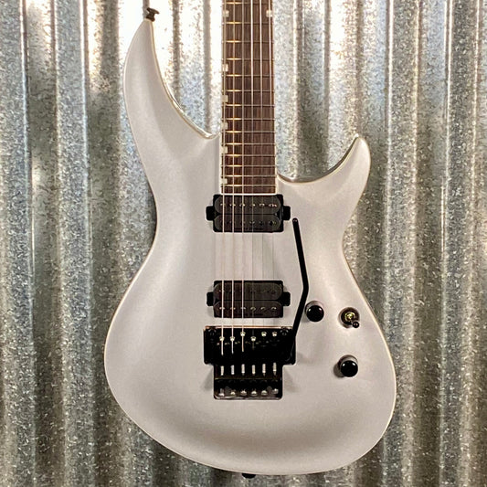 ESP LTD H3-1000 Floyd Rose Metallic Silver Guitar LH31000FRMS #1153 Used