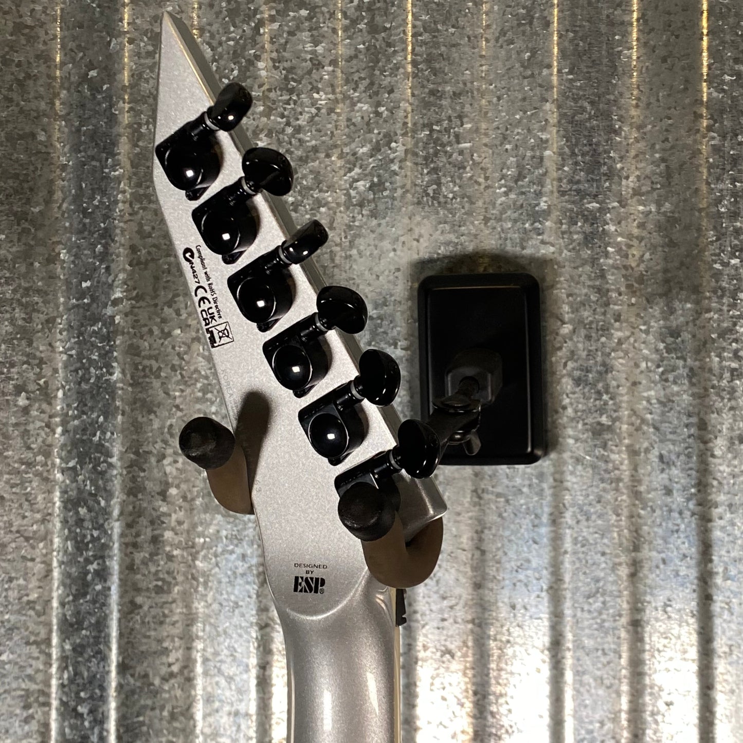 ESP LTD H3-1000 Floyd Rose Metallic Silver Guitar LH31000FRMS #1153 Used