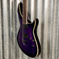 ESP LTD H3-1000 See Thru Purple Guitar LH31000FMSTPSB #0917 Used