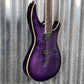 ESP LTD H3-1000 See Thru Purple Guitar LH31000FMSTPSB #0917 Used