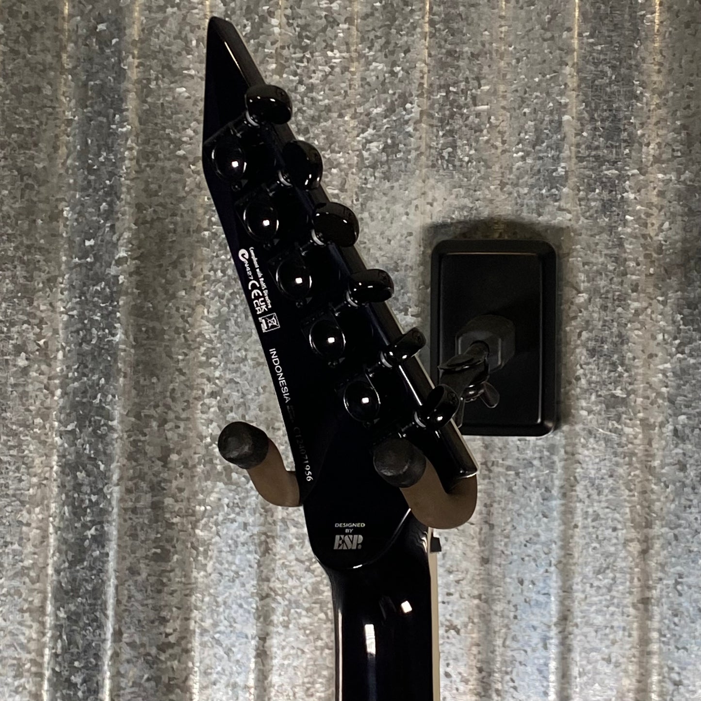 ESP LTD MH-1000 Evertune Charcoal Burst Guitar LMH1000ETFMCHB #1956 Used