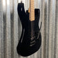 ESP LTD M-1000 Maple Floyd Rose Fluence Gloss Black Guitar LM1000MBLK #0892 Used