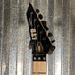 ESP LTD M-1000 Maple Floyd Rose Fluence Gloss Black Guitar LM1000MBLK #0892 Used