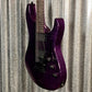 ESP LTD KH-602 Kirk Hammett Purple Sparkle EMG Guitar & Case KH602PSP #0818 Used