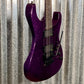 ESP LTD KH-602 Kirk Hammett Purple Sparkle EMG Guitar & Case KH602PSP #0818 Used