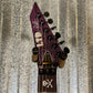 ESP LTD KH-602 Kirk Hammett Purple Sparkle EMG Guitar & Case KH602PSP #0818 Used