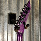 ESP LTD KH-602 Kirk Hammett Purple Sparkle EMG Guitar & Case KH602PSP #0818 Used