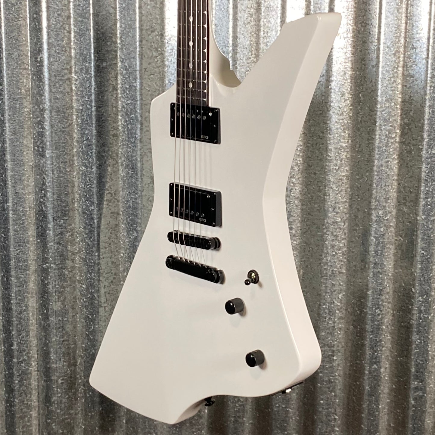 ESP LTD James Hetfield Snakebyte Snow White EMG Guitar & Case LSNAKEBYTESW #0113 Used