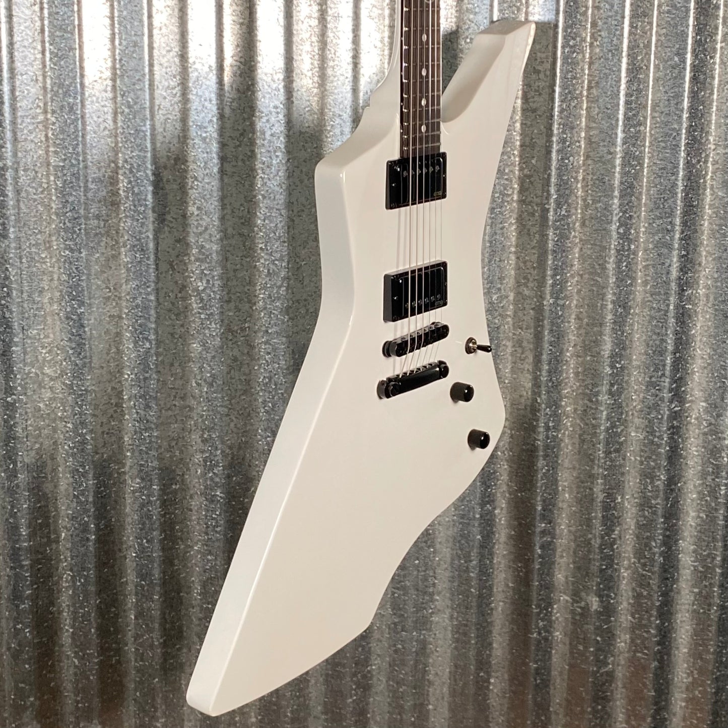 ESP LTD James Hetfield Snakebyte Snow White EMG Guitar & Case LSNAKEBYTESW #0113 Used