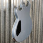 Reverend Reeves Gabrels Spacehawk Supreme Metallic Silver Freeze Semi Hollow Guitar #68177