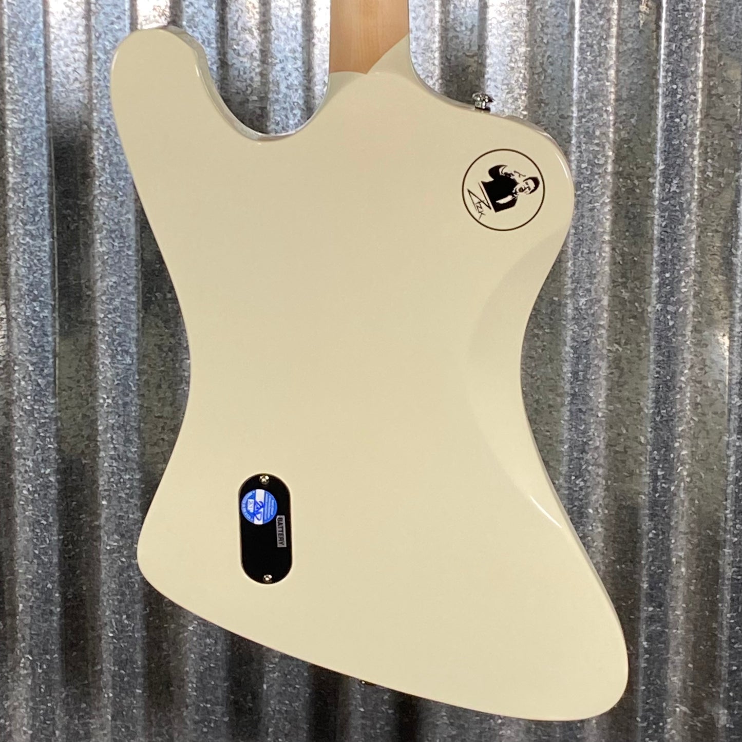 ESP LTD RZK-III Richard ZK Rammstein Phoenix Olympic White Guitar & Case LRZKIIIOW #1147 Used