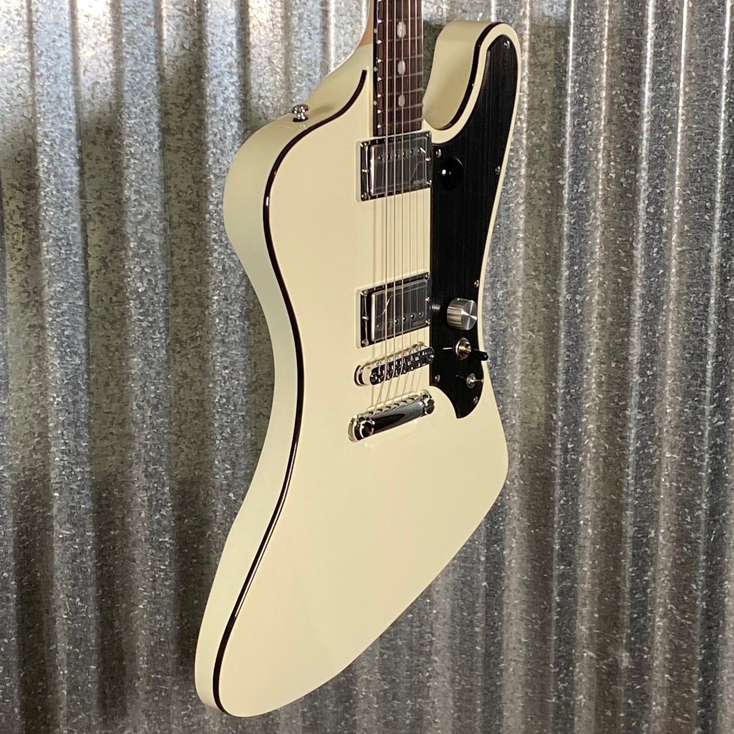 ESP LTD RZK-III Richard ZK Rammstein Phoenix Olympic White Guitar & Case LRZKIIIOW #1147 Used