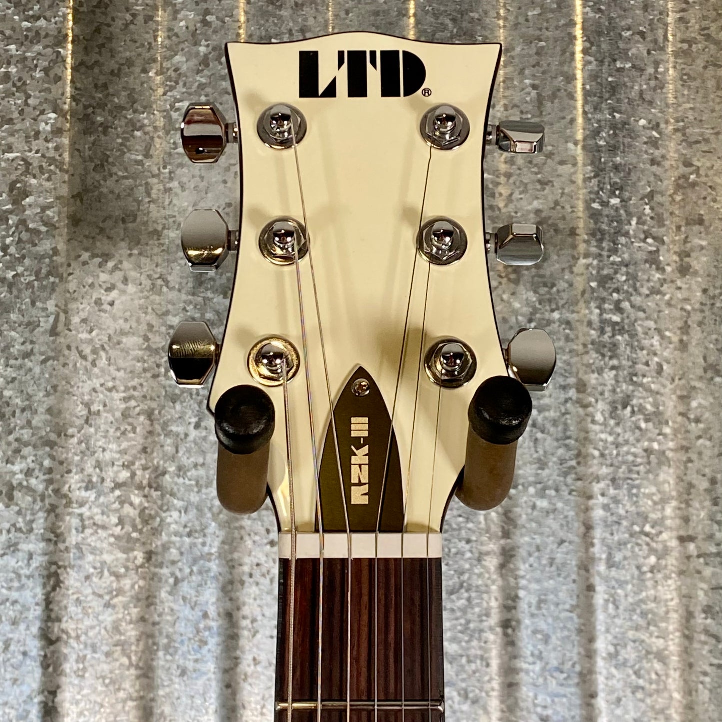 ESP LTD RZK-III Richard ZK Rammstein Phoenix Olympic White Guitar & Case LRZKIIIOW #1147 Used