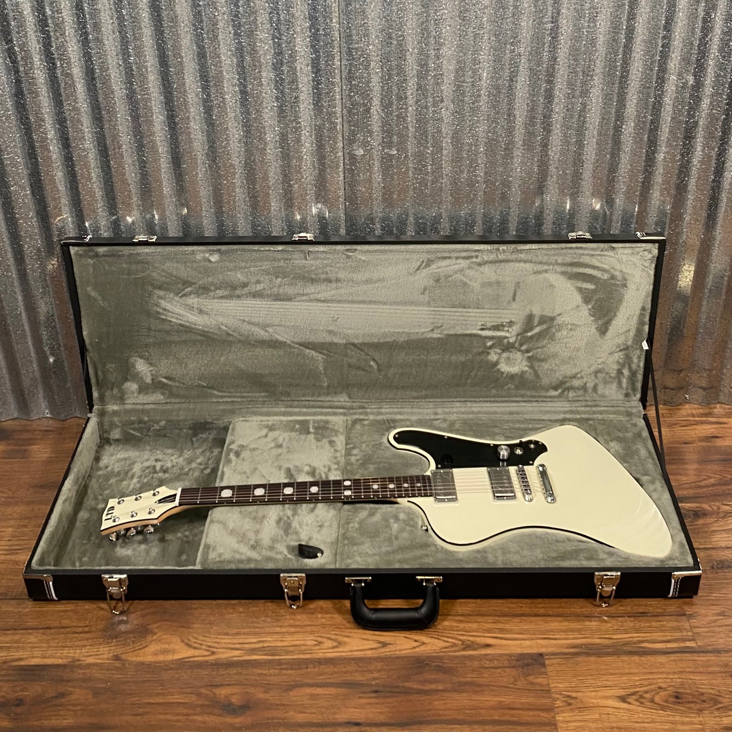 ESP LTD RZK-III Richard ZK Rammstein Phoenix Olympic White Guitar & Case LRZKIIIOW #1147 Used