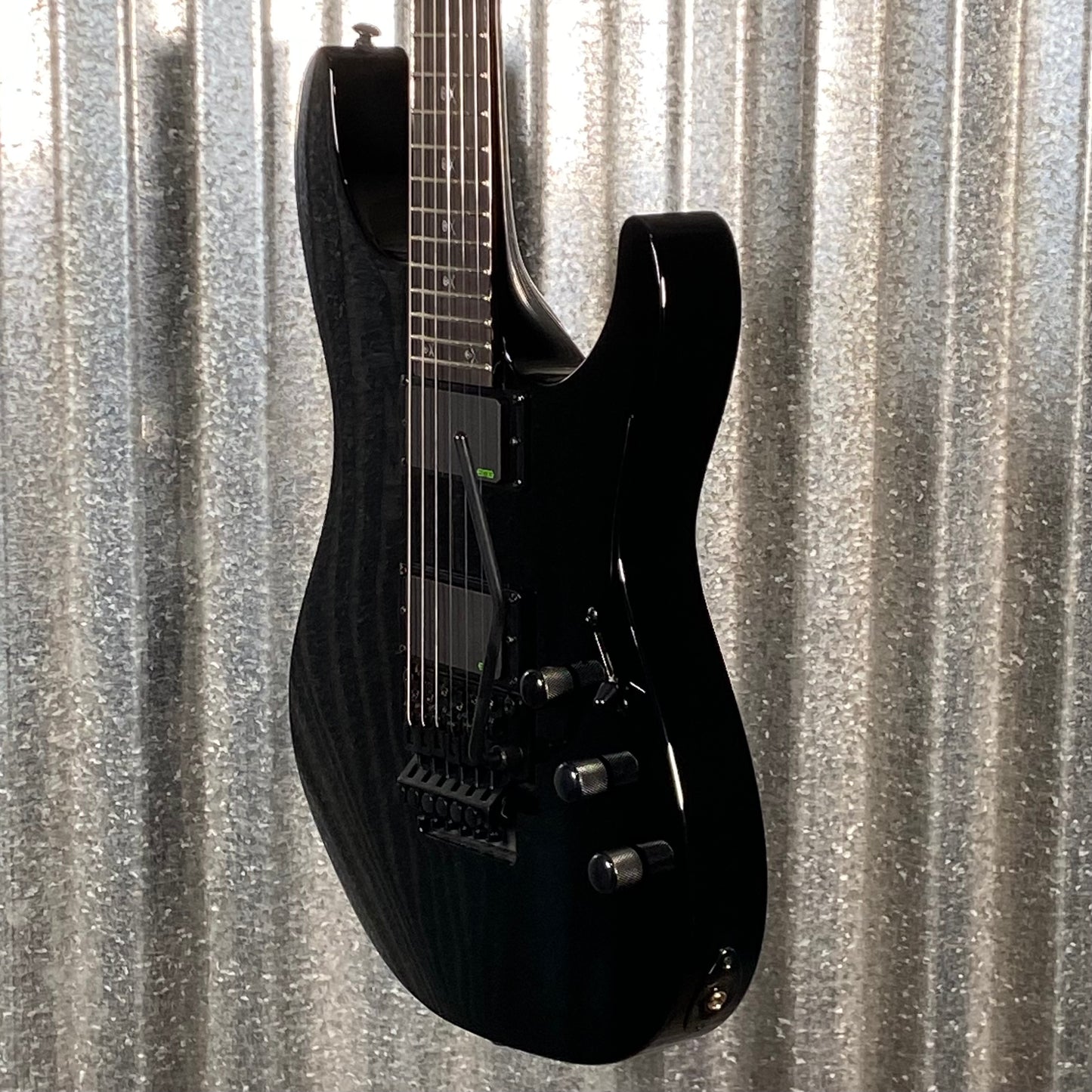 ESP LTD KH-602 Kirk Hammett EMG Black Guitar & Case LKH602 #0781 Used