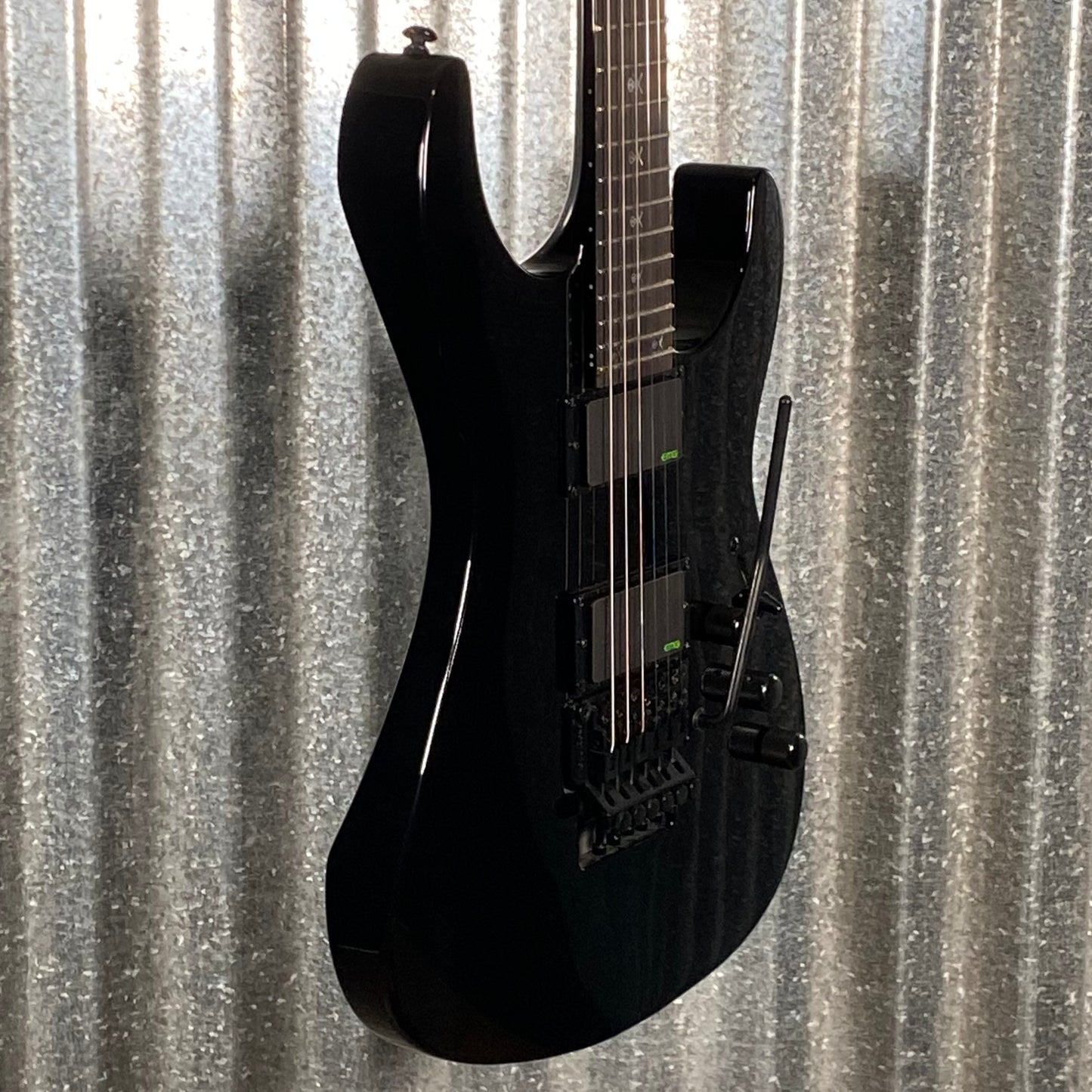 ESP LTD KH-602 Kirk Hammett EMG Black Guitar & Case LKH602 #0781 Used