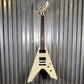 ESP LTD Vulture James Hetfield Olympic White EMG Guitar & Case #4717 Used