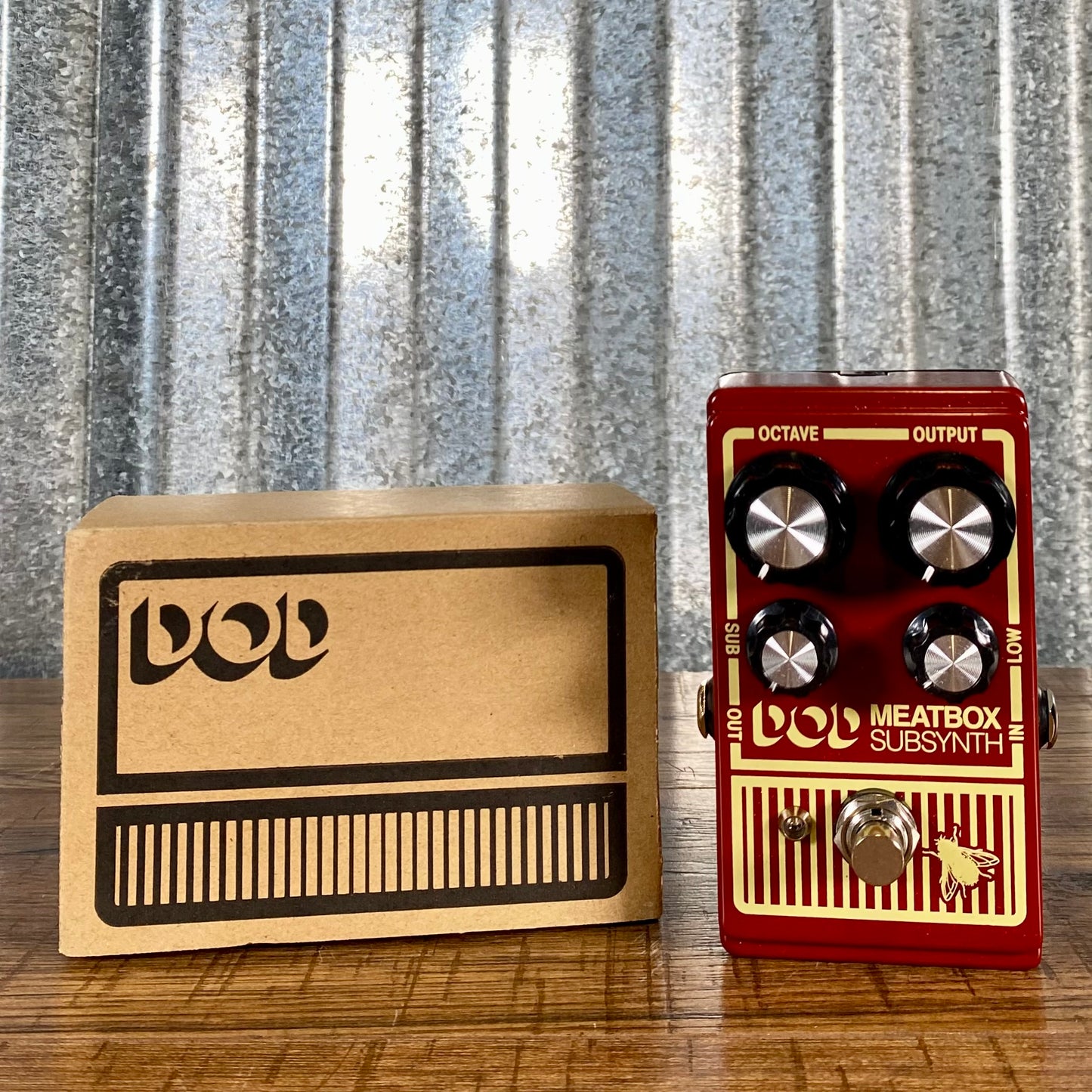 DOD Meatbox Octave Sub Synth Bass Tone Generator Guitar Effect Pedal Demo