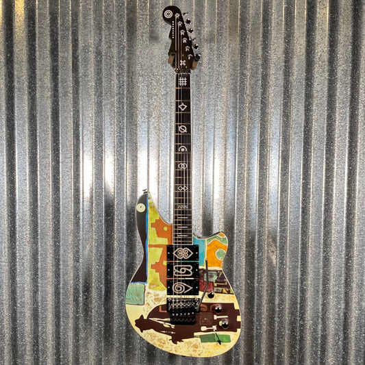 Reverend Vernon Reid Mystery Tramp Graphic 3 Pickup Floyd Rose Guitar #65372