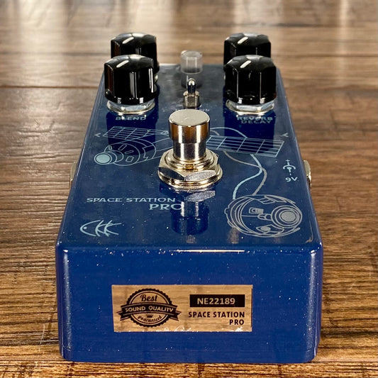 CKK Electronic Space Station Pro Digital Delay Reverb Guitar Effect Pedal Used