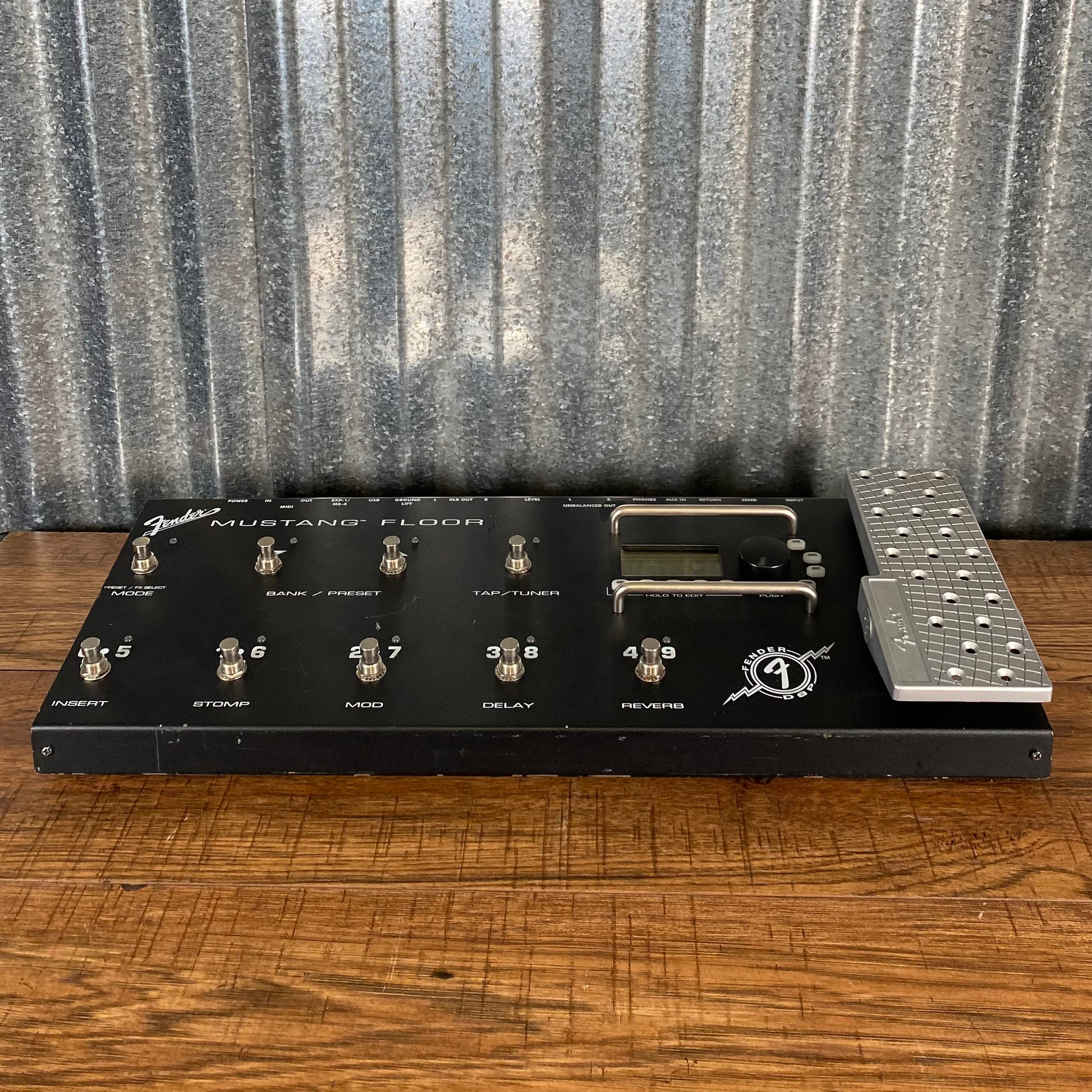 fender mustang floor pedal Fender Mustang Floor Guitar Multi Effect Pedal Used – Specialty Traders