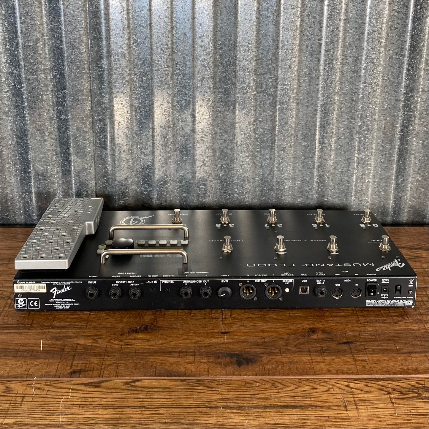 Fender Mustang Floor Guitar Multi Effect Pedal Used