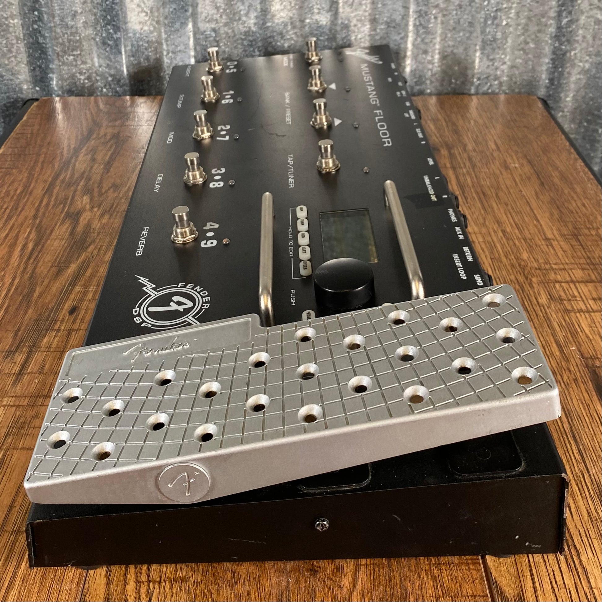 fender mustang multi-effects pedal Fender Mustang Floor Guitar Multi Effect Pedal Used – Specialty Traders