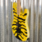 ESP LTD GL-200MT George Lynch Yellow Tiger Stripe Graphic Guitar LGL200MT #1358 Used