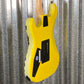 ESP LTD GL-200MT George Lynch Yellow Tiger Stripe Graphic Guitar LGL200MT #3056 Used