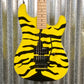 ESP LTD GL-200MT George Lynch Yellow Tiger Stripe Graphic Guitar LGL200MT #3056 Used
