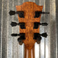 LAG Guitars T118ASCE-NAT Natural Auditorium Cutaway Slim Acoustic Electric Guitar #2096