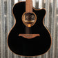 LAG Guitars T118ACE-BLK Black Auditorium Cutaway Acoustic Electric Guitar #1841