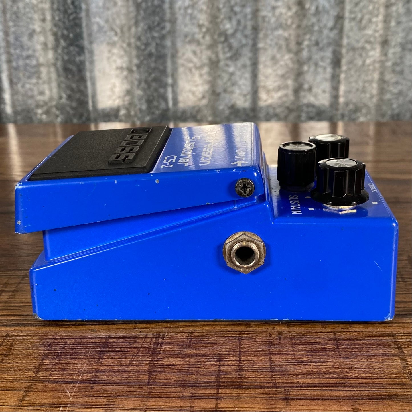 Boss CS-2 Compressor Sustainer Guitar Effect Pedal Japan 1987 Used