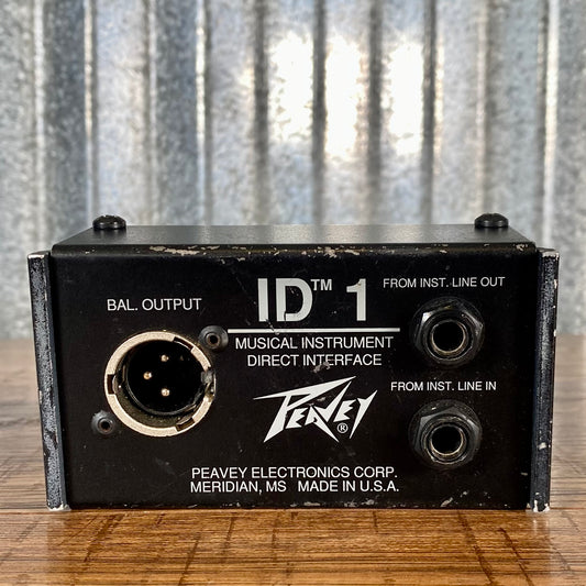 Peavey ID-1 Musical Instrument Direct Interface Box ID 1 Used