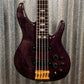 Peavey USA TL5 5 String Neck Through Bass Transparent Black & Case #9850 Used