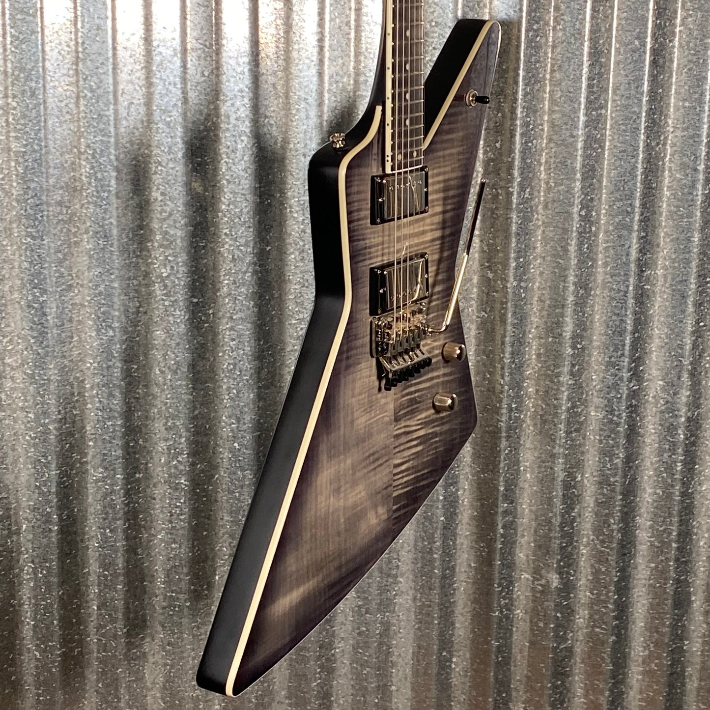 Epiphone Brendon Small Dethklok GhostHorse Explorer Galaktikon Burst Guitar & Bag #6797 Used