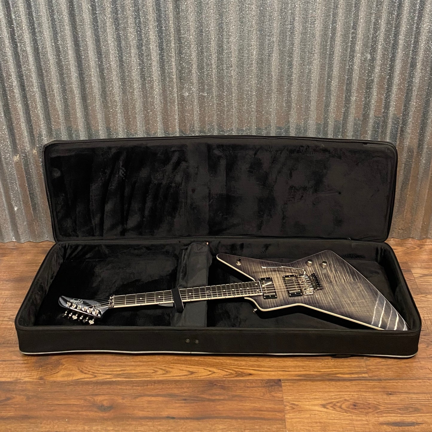 Epiphone Brendon Small Dethklok GhostHorse Explorer Galaktikon Burst Guitar & Bag #6797 Used