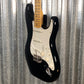 Fender 1982 Standard Stratocaster Black Dan Smith Era Guitar & Case #3830 Used