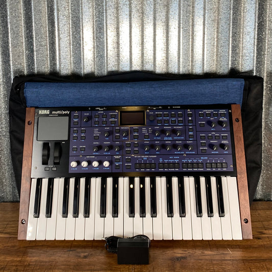 Korg Multi/Poly Analog Modeling Synthesizer Keyboard & Bag Used
