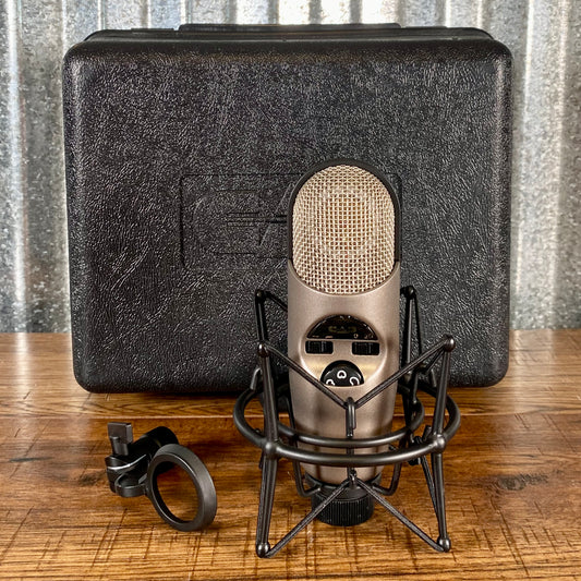 CAD Audio M179 Variable Pattern Condenser Microphone, Shock Mount & Case Used