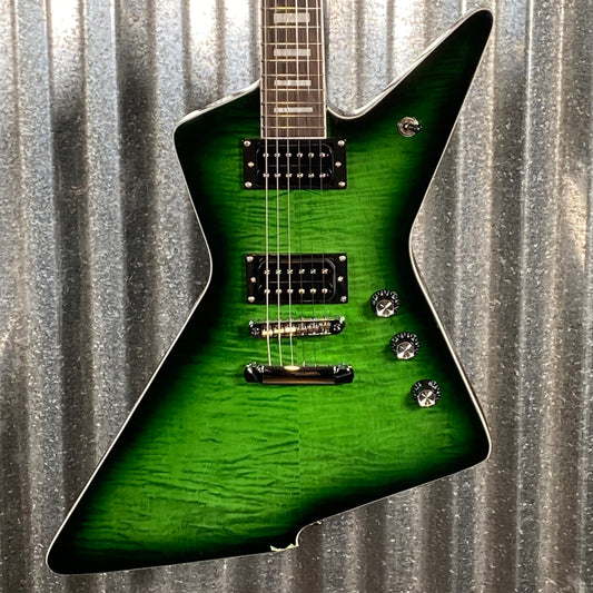 Westcreek Guitars Revenge Explorer Style Transparent Green #0015 Used