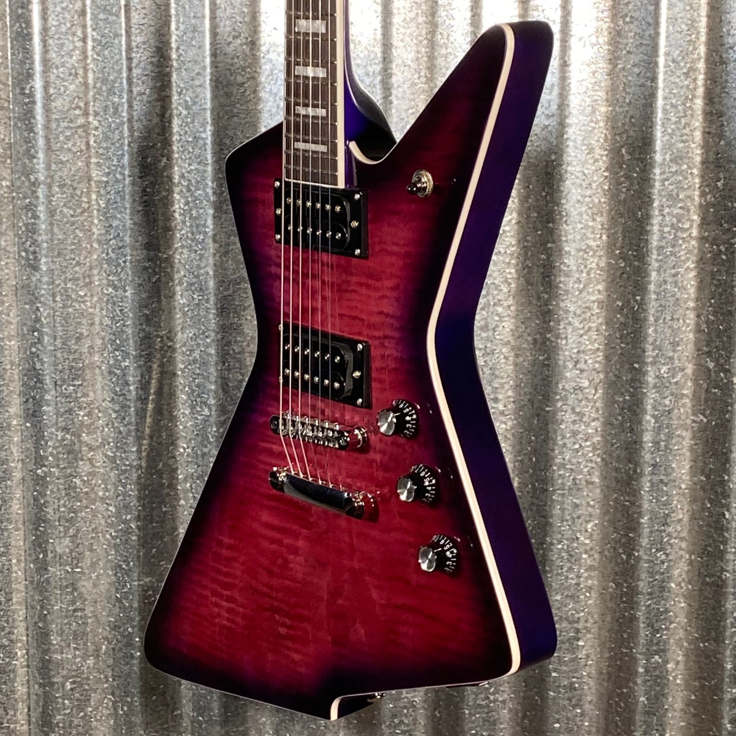 Westcreek Guitars Revenge Explorer Style Transparent Purple #0035 Used