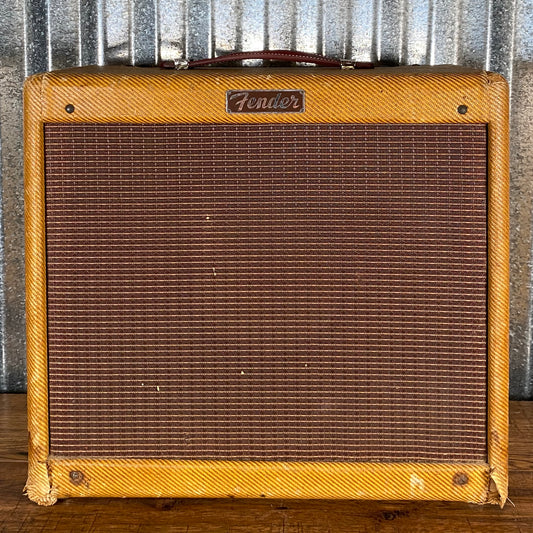 Fender 1961 Princeton Amp 5F2-A All Tube Guitar Amplifier Combo Tweed Used