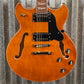 Westcreek Guitars 333 Semi Hollow Body Double Cutaway Amber Brown #0049 Used