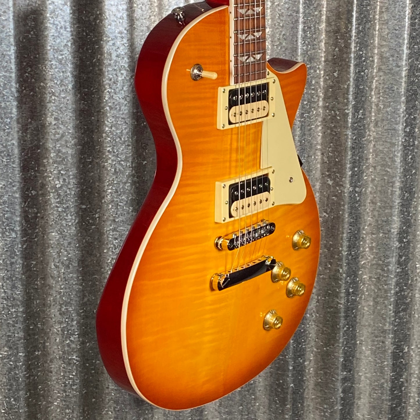 Westcreek Guitars Underdog LP Lemonburst Guitar #0068 Used