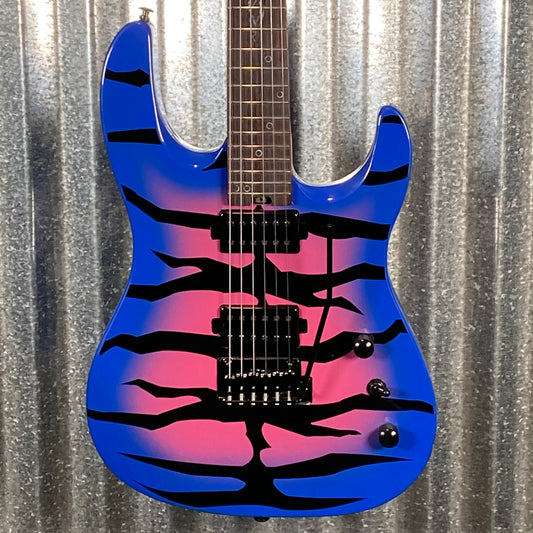 Westcreek Guitars Aetheris Superstrat Blue Tiger Guitar #0292 Used